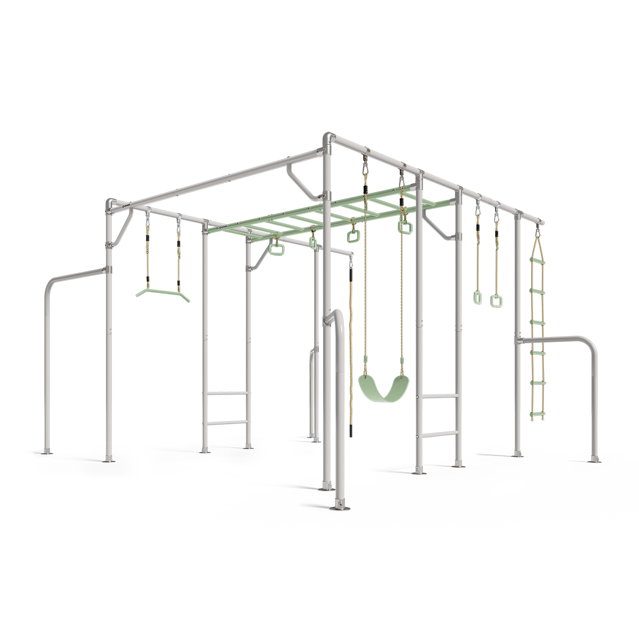 THE XL MONKEY BARS GREEN GROWPLAY