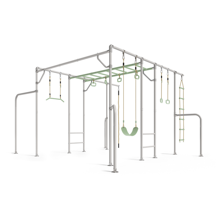 THE XL MONKEY BARS GREEN GROWPLAY