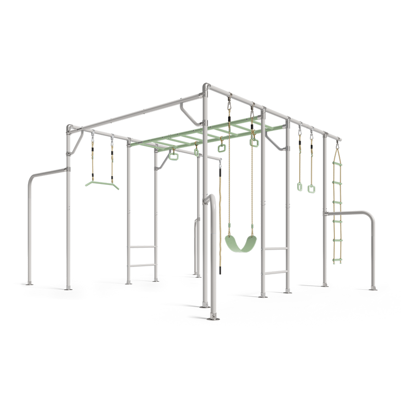 THE XL MONKEY BARS GREEN GROWPLAY