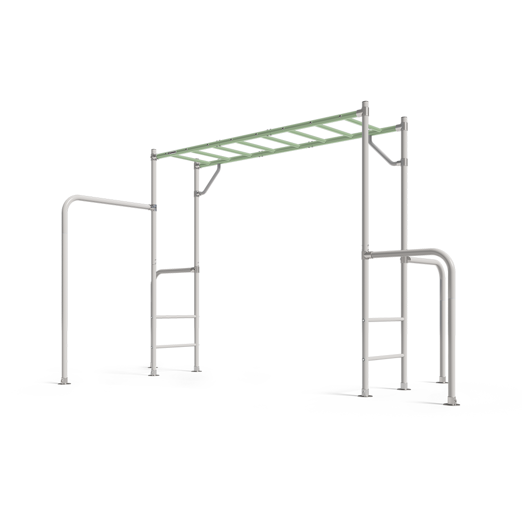 The Medium Green Growplay Monkey Bars
