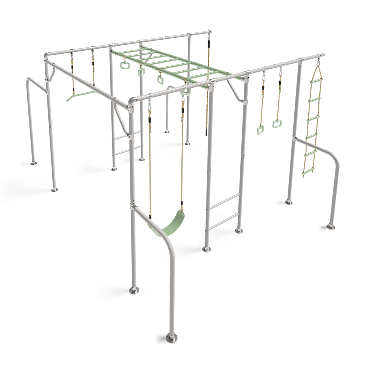 xl green growplay monkey bars