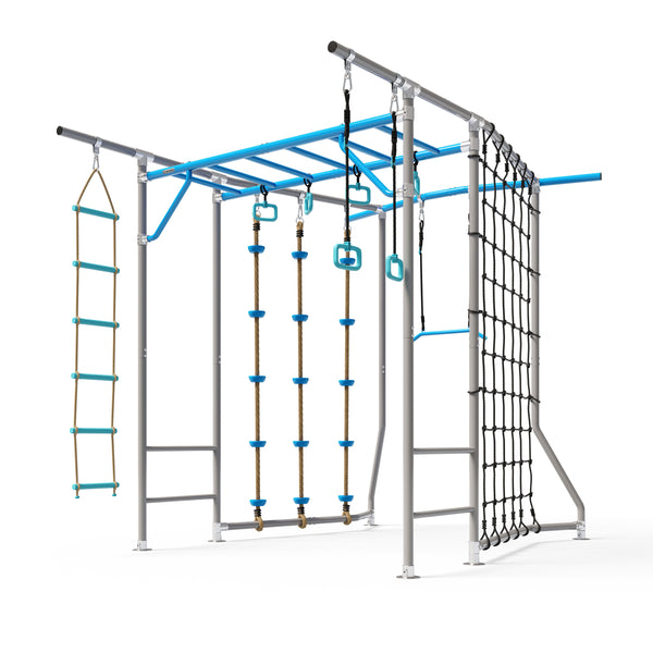The Compact Monkey Bars | Climbing Frame For Small Backyards | Growplay ...