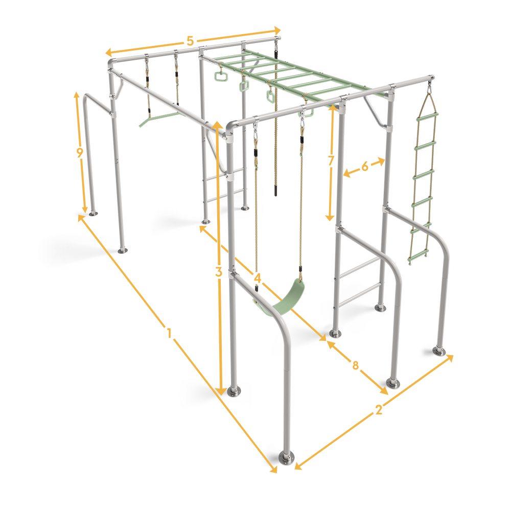 LARGE NINJA PRO base frame dimensions
