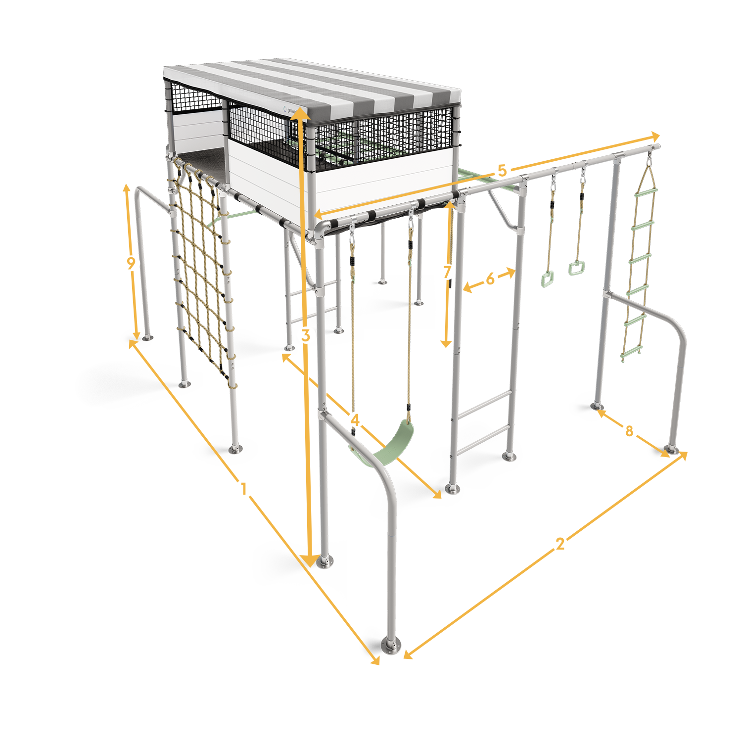 XL CUBBY dimensions diagram