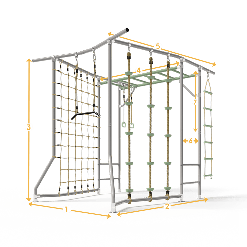 COMPACT NINJA PRO base frame dimensions