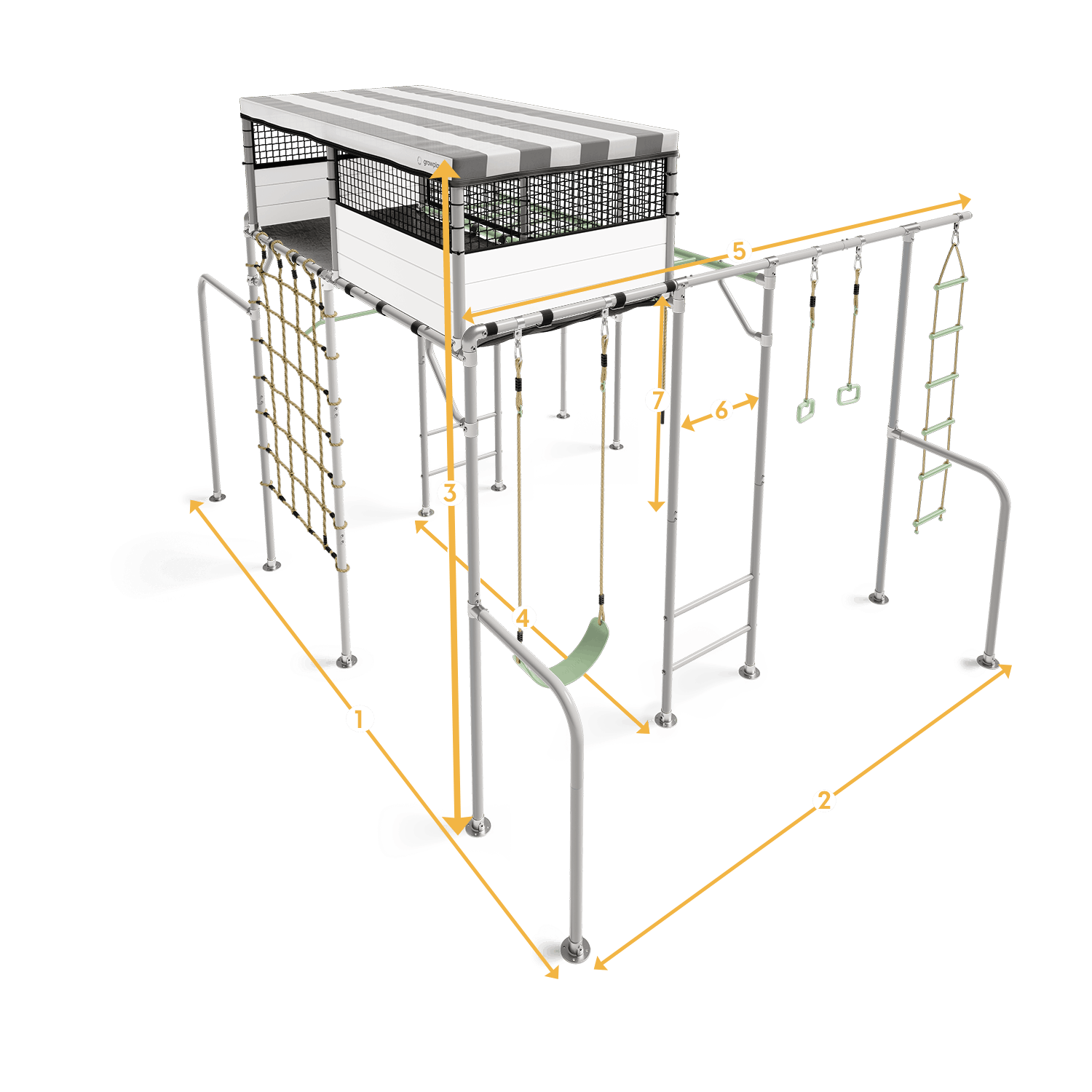 XL CUBBY dimensions diagram