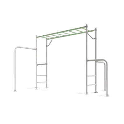 The Medium Green Growplay Monkey Bars
